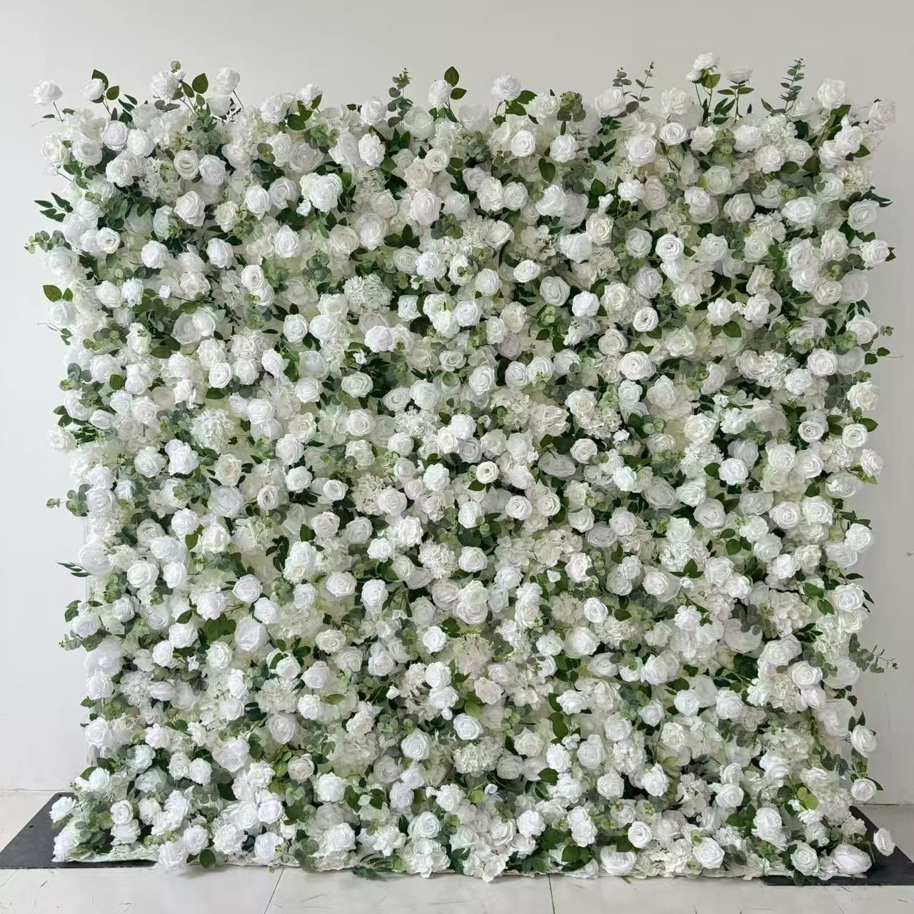 Ivory Garden flower wall rental